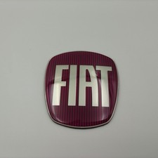FOR FIAT GRANDE PUNTO 500 PONDA BUMPER GRILL BADGE 90MM FRONT UK