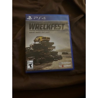 Wreckfest PS4 Game - Drive Hard Die Last - Racing Car Destruction Derby