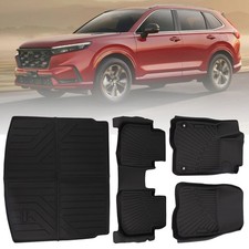 All Weather Floor Mats 3d Liners For 2023-2025 Honda Cr-v Crv Hybrid Car Carpet