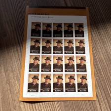Scott#5555, Black Heritage, August Wilson Pane of 20 Forever Stamps-2021-MNH