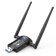 Tri-Band WiFi 6E Adapter for Desktop PC: USB 3.0 Axe 5400 Wireless Network Re...