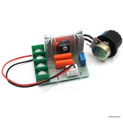 AC 50-220V 2000W 25A Motor Speed Controller SCR High-Power Electronic Voltage Re