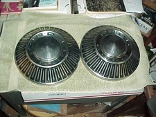 Ford 65-66 Dog Dish Bowl Hubcaps 10 12 Galaxie 500 Bronco 2 Slum Caps Fomoco