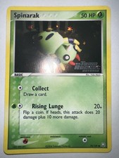 Spinarak 78/109 Team Rocket Returns Reverse Holo Stamped Pokemon Card on eBay