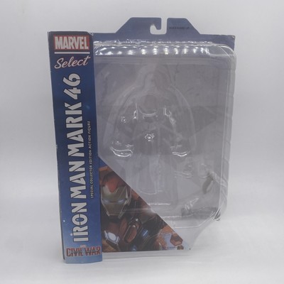Marvel Select Iron Man Mark 46 Empty Box Only