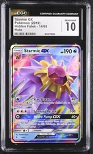 2019 Pokemon SM Hidden Fates Starmie GX Holo #14/68 CGC 10