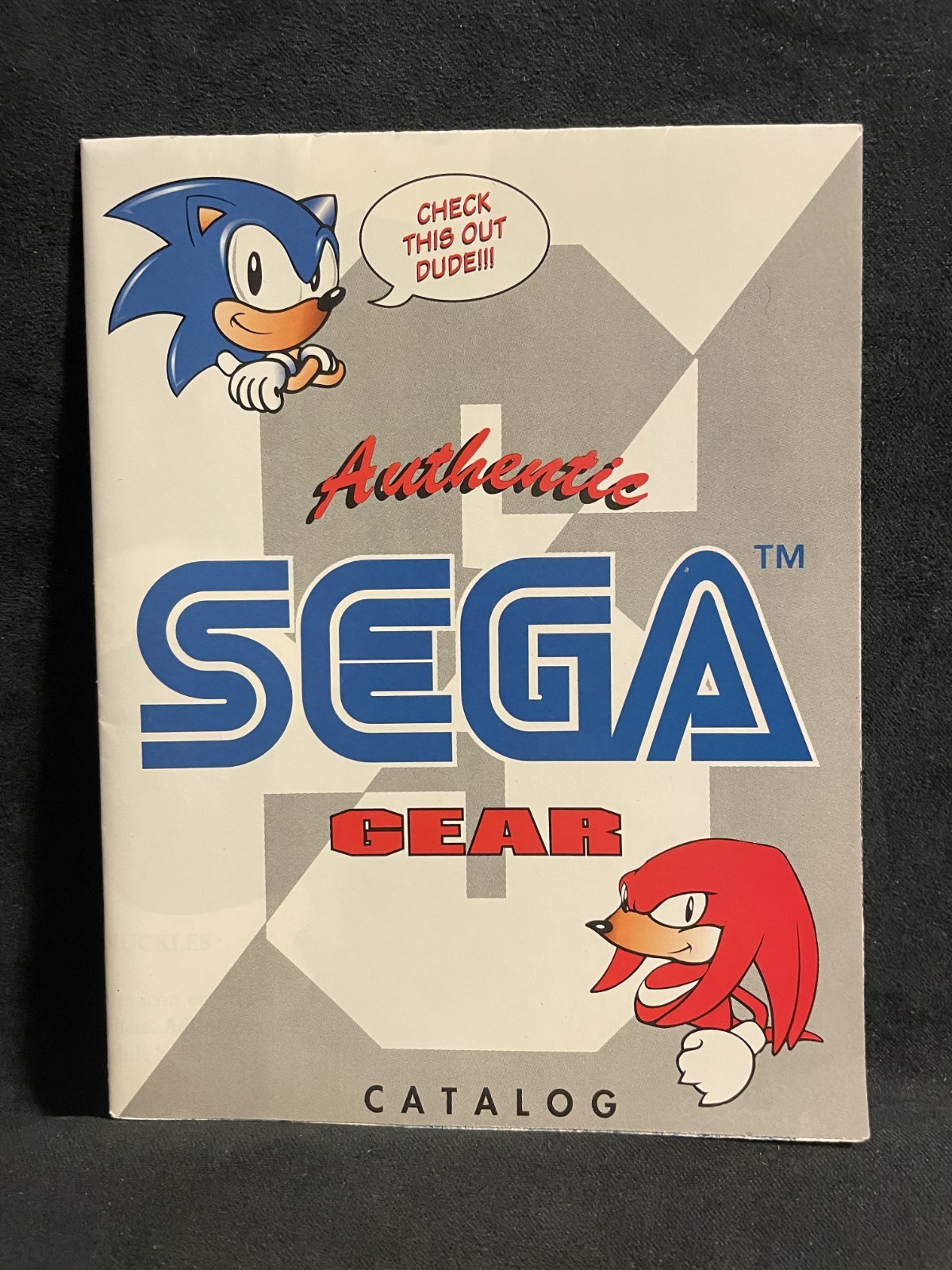 Vintage Sega Sonic The Hedgehog Manual Book Sega Genesis Game Gear | eBay