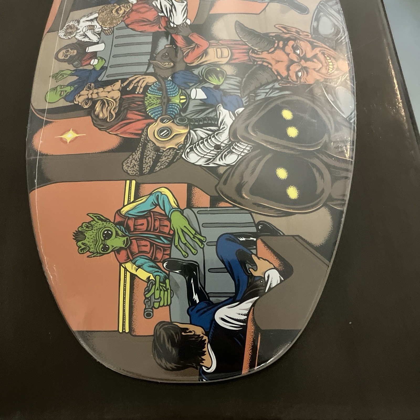 Star Wars Santa Cruz Skateboard Deck Cantina New In Shrink