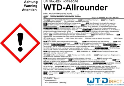 Entlackungsmittel für Stahl und Aluminium 25 Kg - Bild 1 von 2