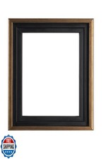 Creative Mark Illusions Floater Frame For 3/4" Deep Canvases - 20x20 Antique ...