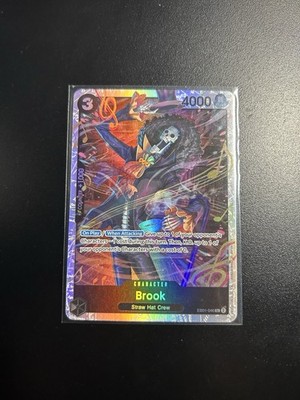 Brook EB01-046 SR One Piece Card Game English Foil