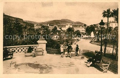 Nice Alpes Maritimes Cote d Azur Les Jardins Albert Ier et C