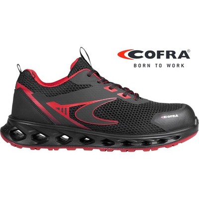 COFRA Antinfortunistische Sicherheitsschuhe S1P Sneaker Schwarz 11
