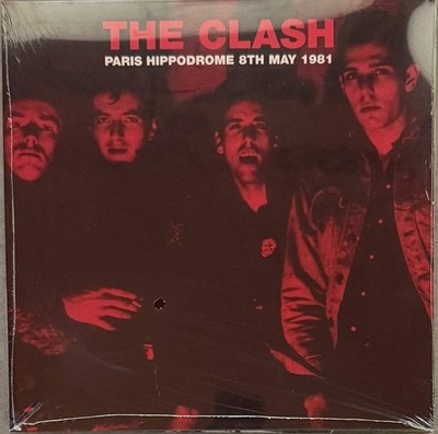 The Clash - Paris Hippodrome 8th May 1981 - SEALED/NM Punk Vinyl