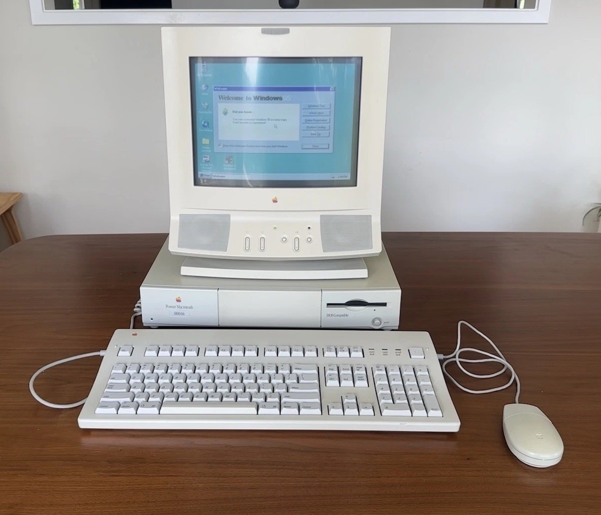 Apple Power Macintosh 6100/66 DOS Compatible 486 - Recapped