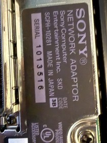 Sony PlayStation 2 Network Adapter SCPH-10281 PS2 Modem System Console 56k