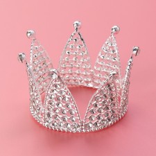  Accessori Capelli Matrimonio Coroncina Sposa Diadema Cristallo Tiara Femminile