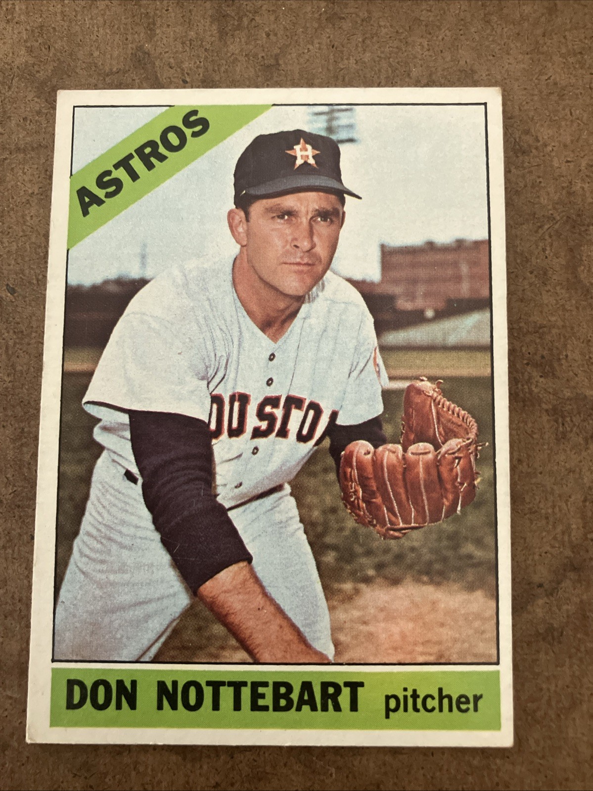 1966 Topps Set-Break # 21 Don Nottebart EX-EXMINT  *MARYSCARDS*