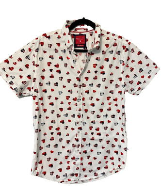 Denim & Flower Ricky Singh Bae Approved Hearts Valentine's S Men s Shirt