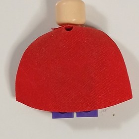 Lego MiniFigure: Marvels  Magneto  (Purple Suit, White Gloves Red Cape) No mask