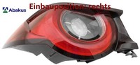 Abakus 216-19BAR-UE Heckleuchte Rechts RüCklicht Hecklicht RüCkleuchte