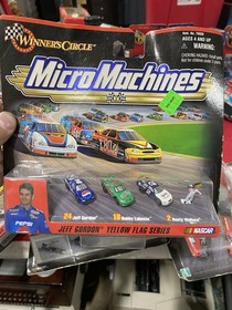 Vintage Lot Of 6 Winners Circle micro machines NASCAR New In Box Free Us Ship