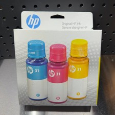 HP 31 Ink Bottles 3-Pack for HP Smart Tank 5000 6000 7000 9C228AN