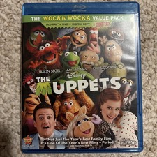 The Muppets Blu-ray DVD Digital Copy, 2012, 3-Disc Set Disney