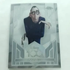 2023 Topps Chrome Disney 100 Anton EGO Silver Shiny Base Trading Card #57