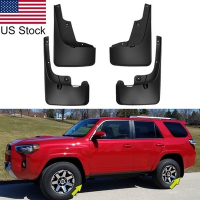 4pcs Front & Rear Mud Flaps Splash Guards Fender For 2010-2023 Toyota 4Runner