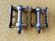 Campagnolo Titanium Pista Pedals L & R Pair Titanium Spindles Super Record Rare