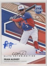 2020 Panini Elite Extra Edition DPL Signatures Fran Alduey #DPL-FA Auto 0o6v