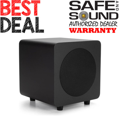 Kanto SUB6 Compact 6'' Sealed Powered Subwoofer | Matte Black