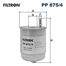 FILTRON Kraftstofffilter PP 875/4 Leitungsfilter für HYUNDAI i30 PDE PD PDEN 48V