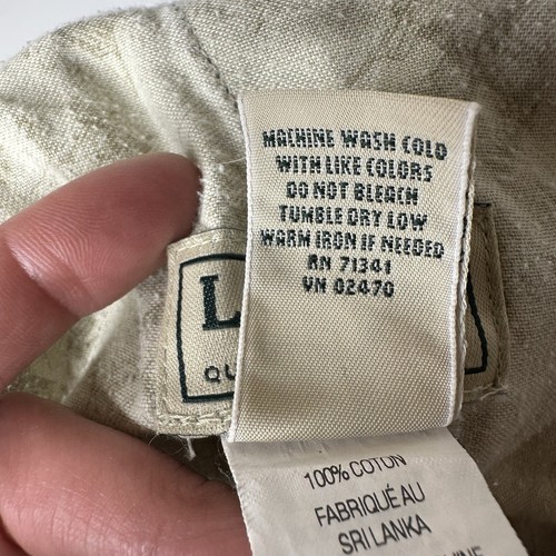 LL Bean Cargo Utility Pants Mens Sz 35x34 Green Allagash Outdoor Workwear Hiking - Picture 10 of 19