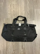 Authentic Alo Gym Tote Bag – Lightweight Yoga Duffle, Crossbody Style – NWT