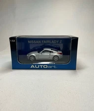 AUTOart Nissan Fairlady Z Coupe 1/64 Scale Model Diamond Silver