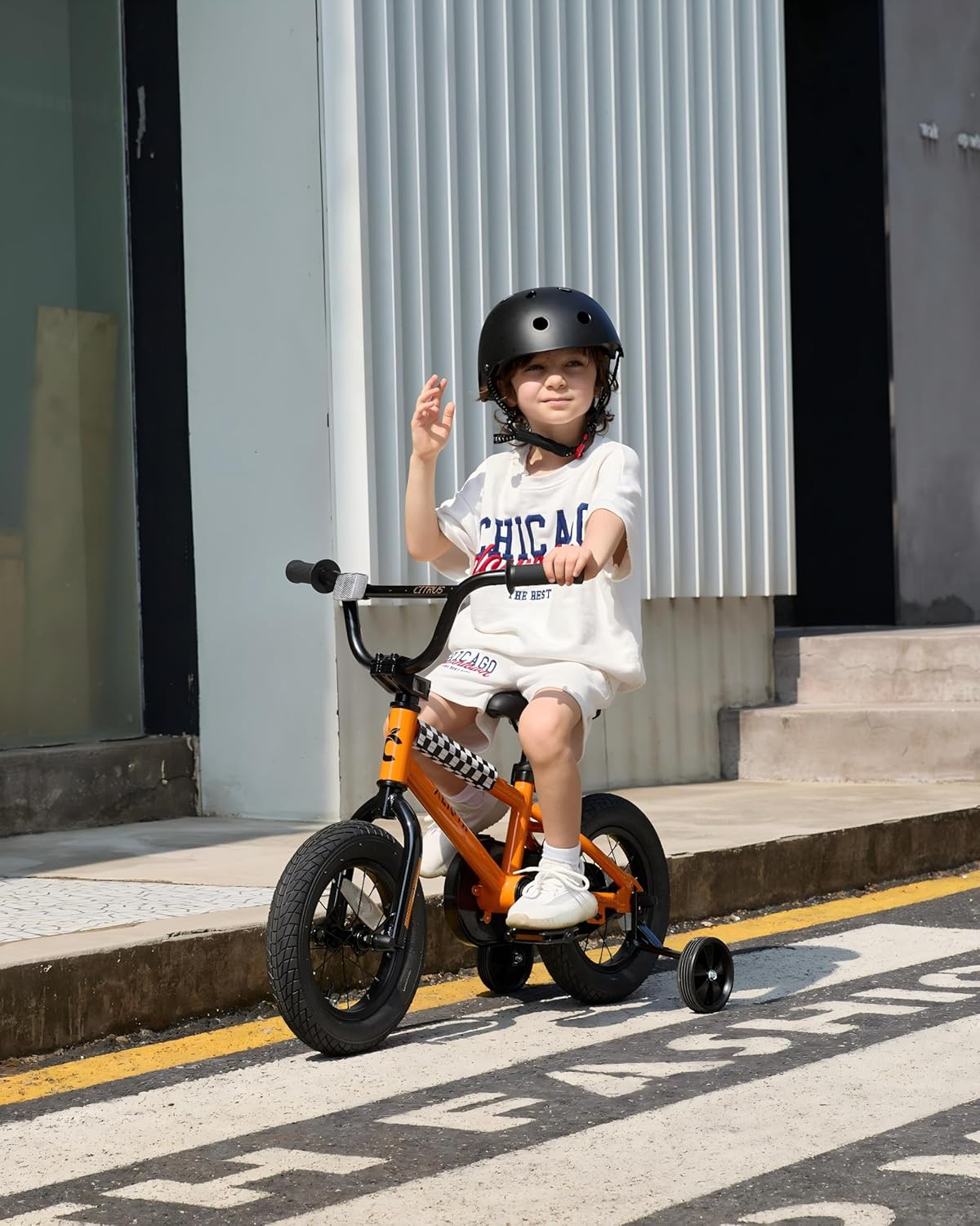 12 14 16 20 Inch Kids Bike BMX Style Bicycle with Training Wheels for 2-14 Years