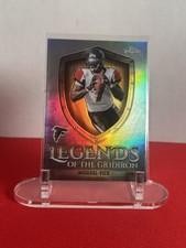 2025 Topps Chrome Legends Of Gridiron Refractor #LOG-2 Michael Vick ATL Falcons