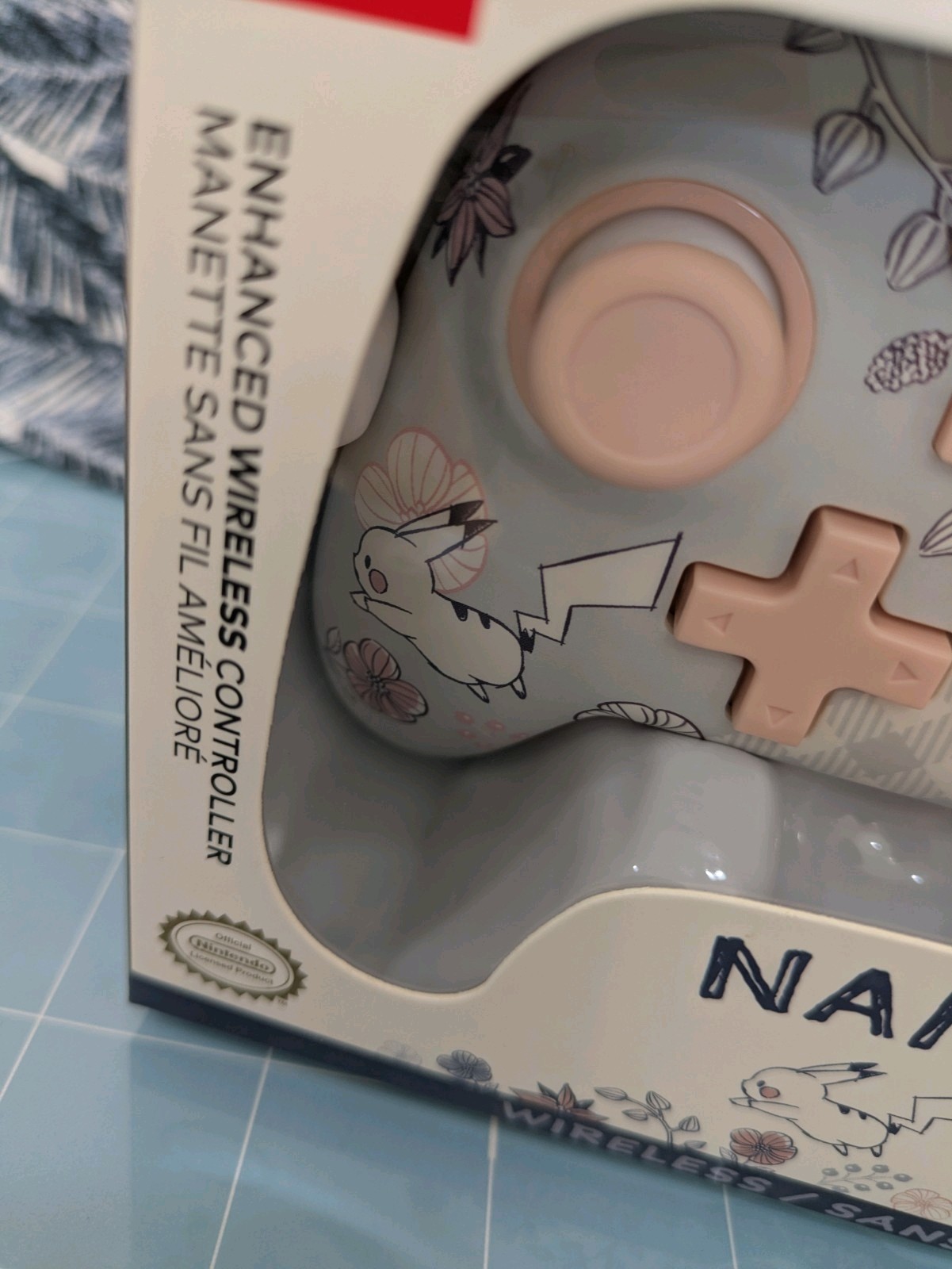 PowerA Nano Enhanced Wireless Controller for Nintendo Switch - Pikachu Garden