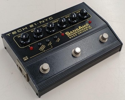 Tech 21 Preamp Sansamp Programmable Bass Driv Used