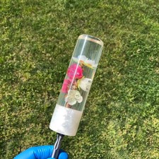 Mrgrip 5.5 Inch Resin Flower Shift Knob 12mmx1.25 Pink White Blossom Jdm Japan Mrgrip 5.5 Inch Resin Flower Shift Knob 12mmx1.25 Pink White Blossom Jdm Japan