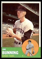 Top 10 Jim Bunning Baseball Cards 16