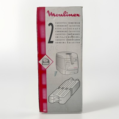 Moulinex Kühlakkus BV7 für Fritteuse Supernina   2x Kondens-Kassette   NEU OVP