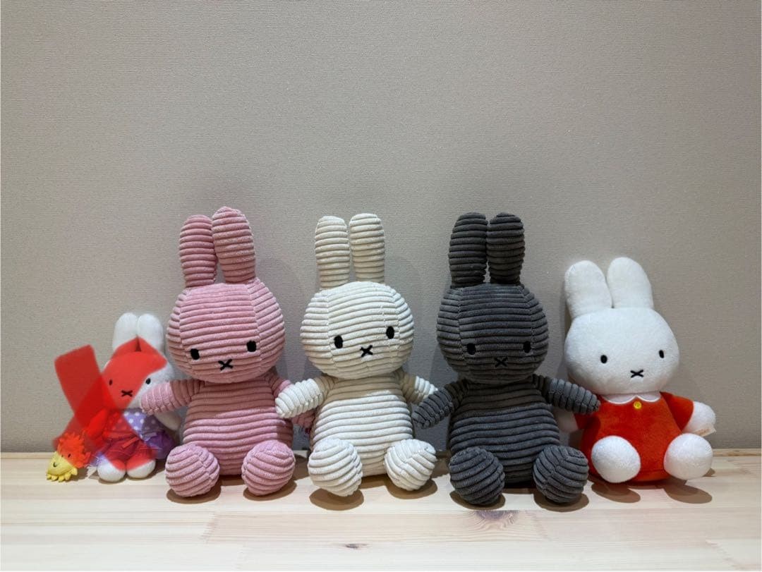 Miffy plush toy set of 4 #147403