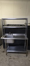 Kitchen Sink w/ Drainage Right Hand & Shelving