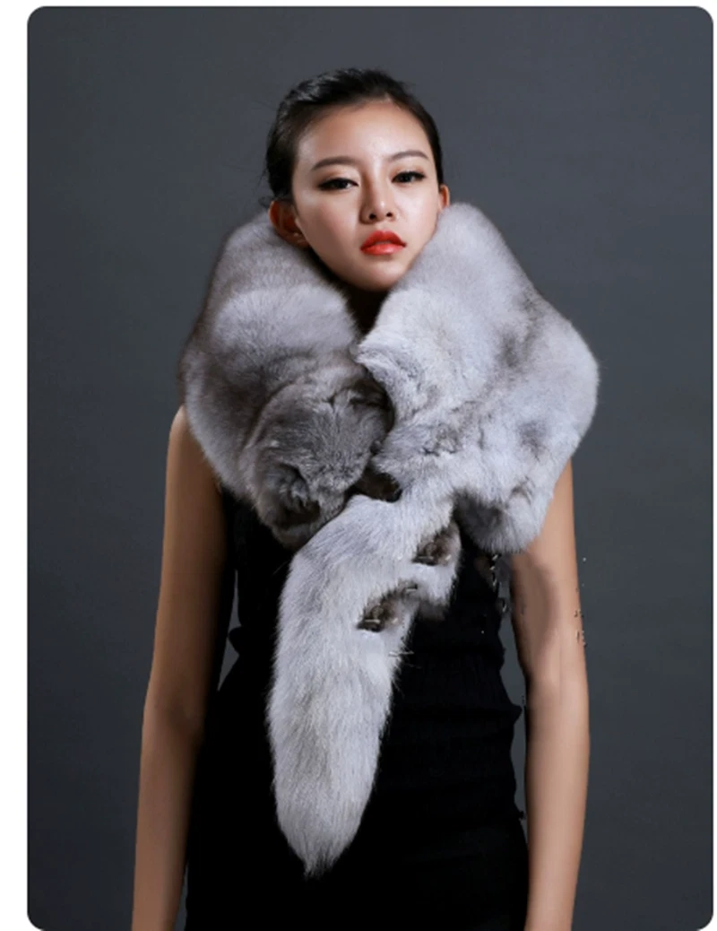 100% Real Fox Fur Genuine Scarf Collar Shawl Scarves Wrap Stole Neck Warmer Gift
Opens in a new wind