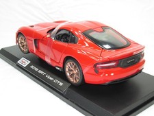 2013 DODGE VIPER SRT  GTS RED  NEW IN BOX 1:18.