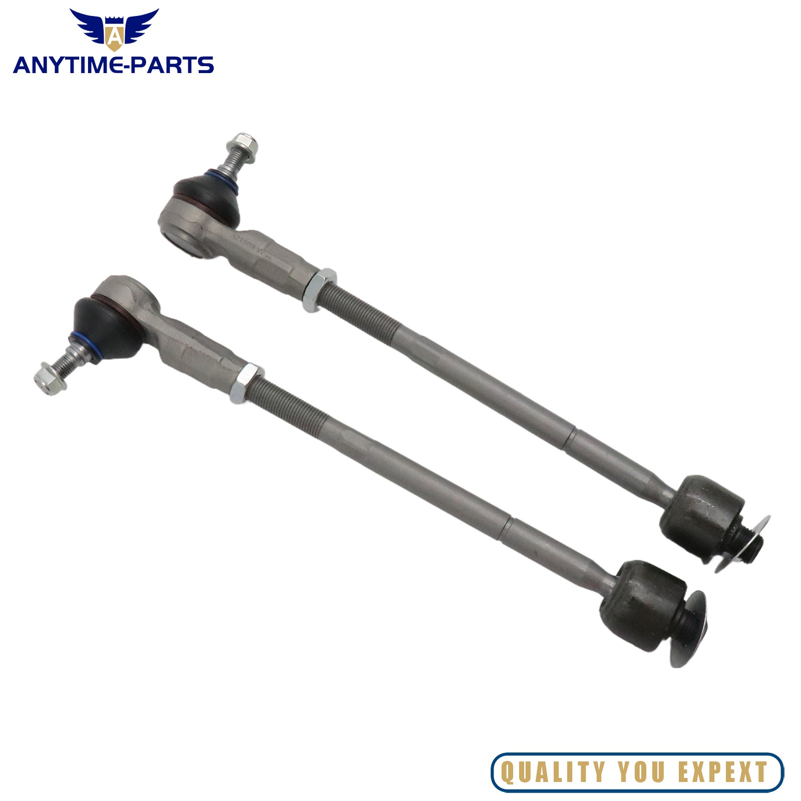 Fit Maserati GranTurismo Quattroporte GranCabrio US 2Pcs Outer Tie Rod End Kit