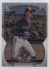 2023 Bowman Chrome Prospects Refractor 279/499 Kevin Ereu #BCP-229 11o2
